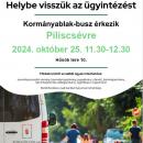 Kormánybusz Októberi menetrendje